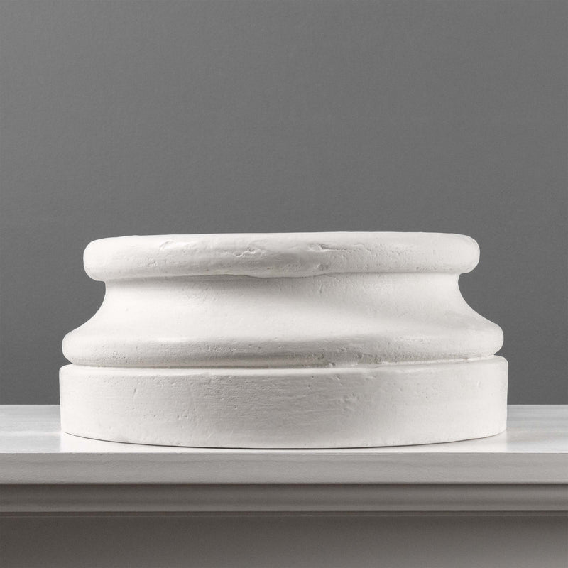 Paire de 2 Socles Ronds de Jardin (Bases pour Statues)