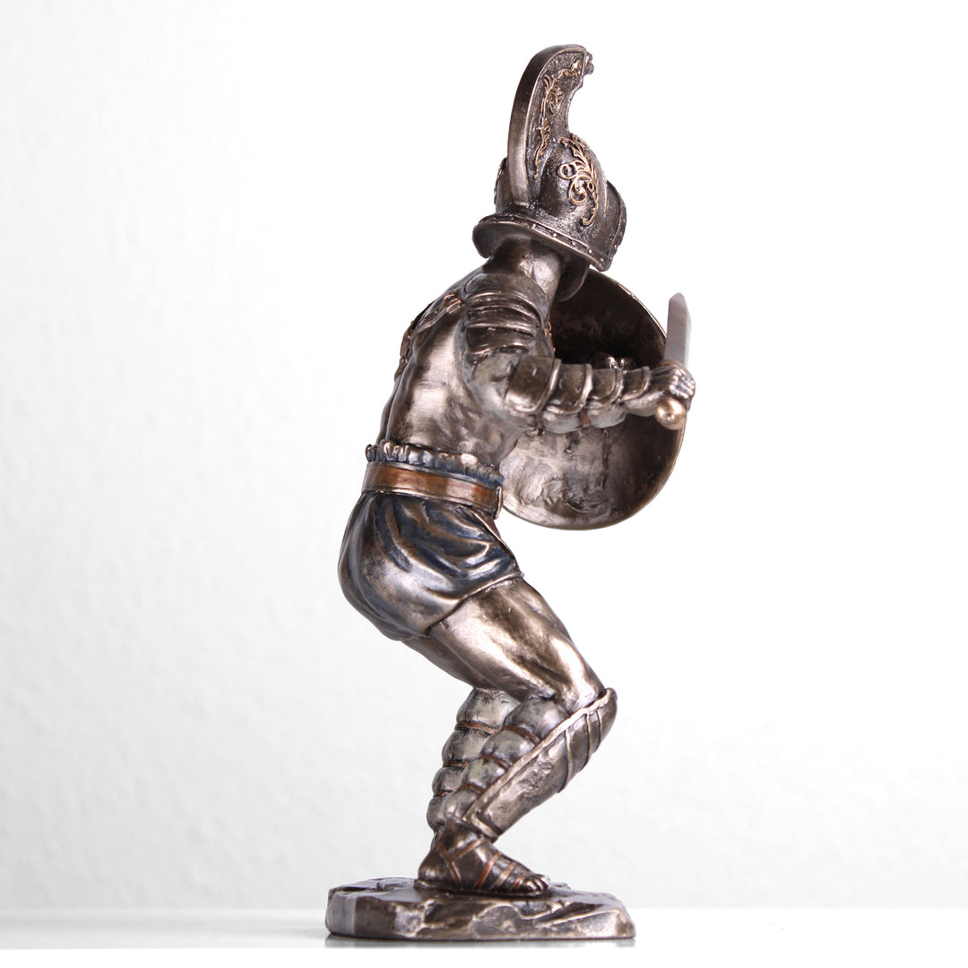Figurine Clairet Starlux - Gladiateur Romain Antique - Plastique Peint (endommagé)