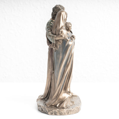 Statue de la Sainte Famille – Protectrice des Familles Chrétiennes (Sculpture en Bronze à Froid)