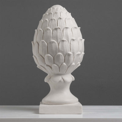 Paire de 2 Grandes Sculptures d’Artichaut de Jardin (Ornements Décoratifs)