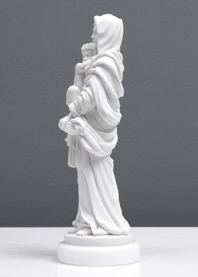 Statue Madonna et enfant (Madonna Delle Arpie par Andrea del Sarto) - sculpture en marbre