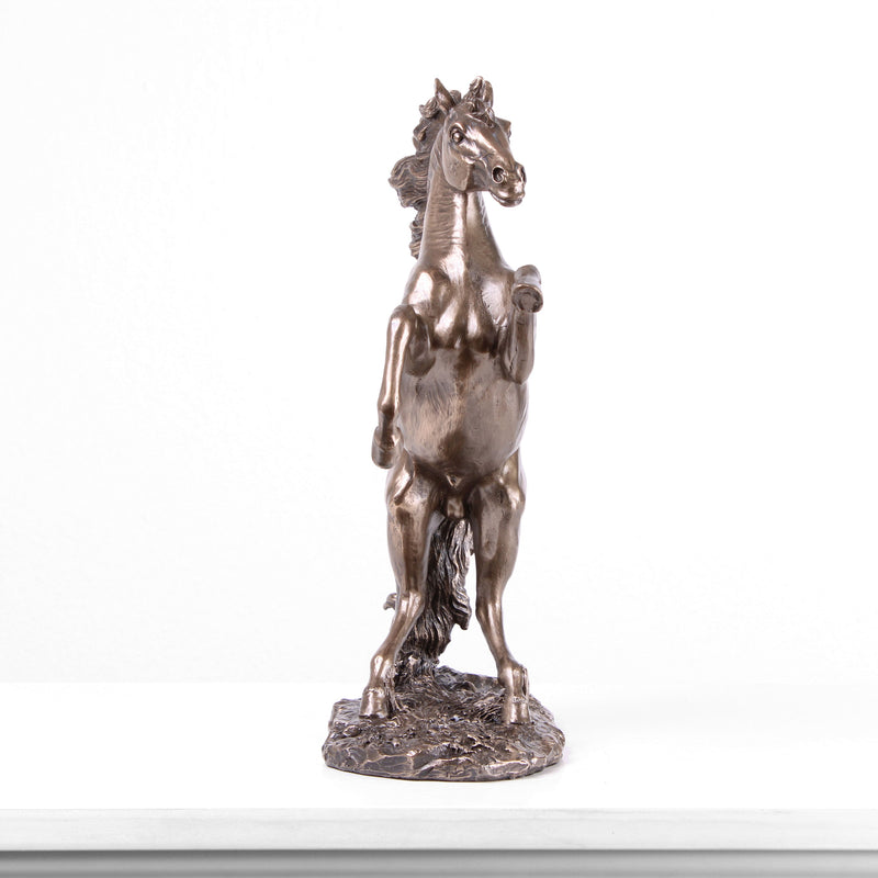 Sculpture Cheval au Galop en Bronze (Statue d&