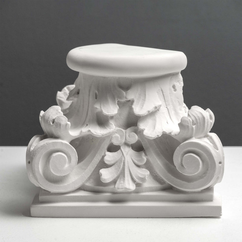 Statue de Chapiteau Romain – Sculpture d’Architecture Classique