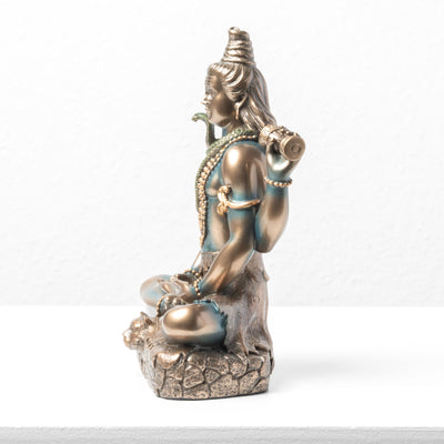 Shiva – Statue du Dieu Indien (Sculpture en bronze à froid)