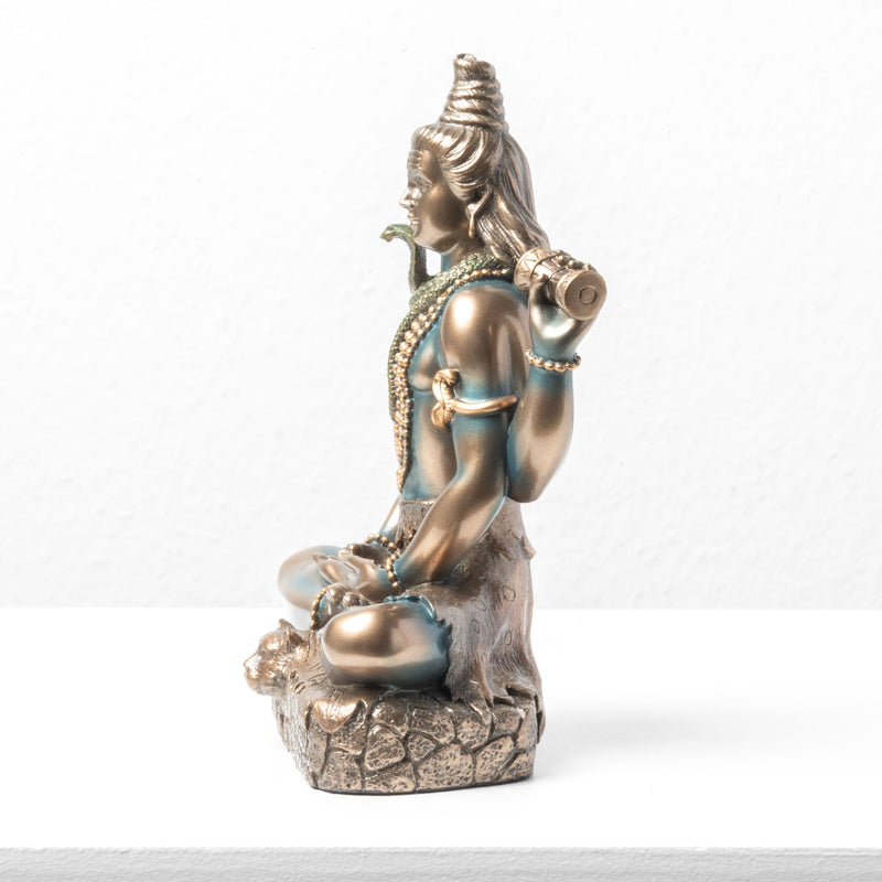 Shiva – Statue du Dieu Indien (Sculpture en bronze à froid)