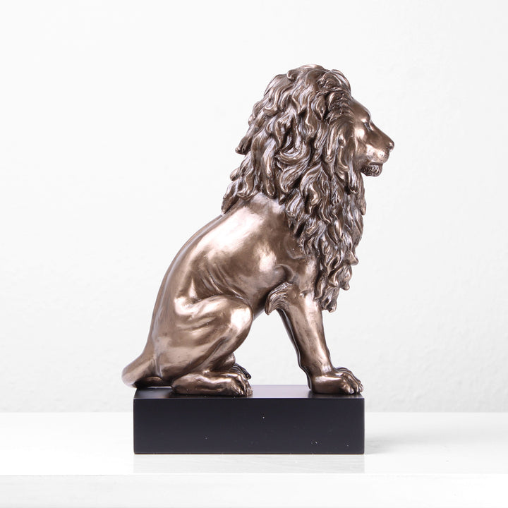Lion assis de Diekirch, bronze - Editions