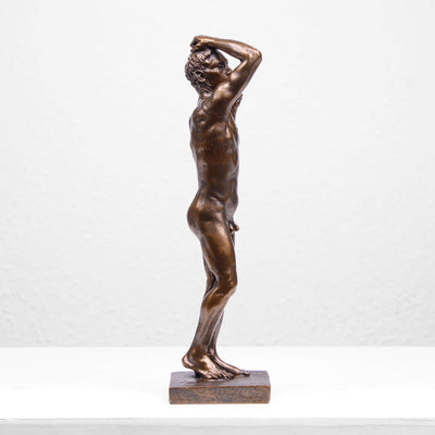 Statue L' Âge d' Airain Bronze par Rodin (Sculpture en bronze coulé à froid)