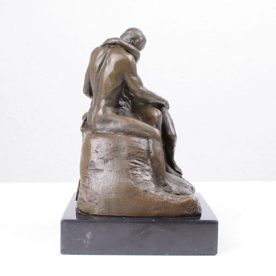 Sculpture Le Baiser (Couple Amoureux par Rodin - Statue en Bronze Coulé à Chaud)