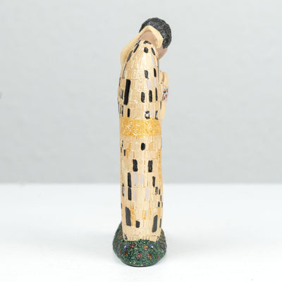 Sculpture Le Baiser de Klimt (Petite Statue d'Amoureux)