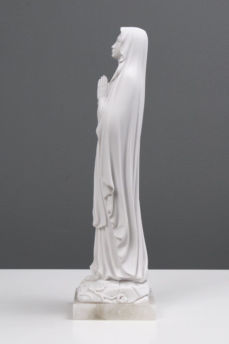 Statue Vierge Marie - sculpture en marbre