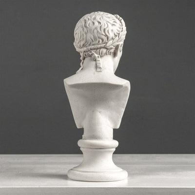 Buste Jules César – Avec couronne de laurier de victoire