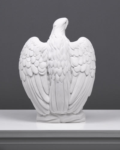 Statuette Aigle - sculpture en marbre