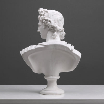 Bustes d’Apollon et Diane en Paire (Statues de Dieux Grecs)