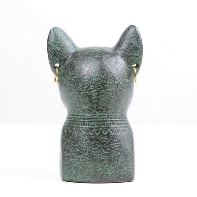 Statue de Bastet - Sculpture égyptienne en bronze coulé à froid