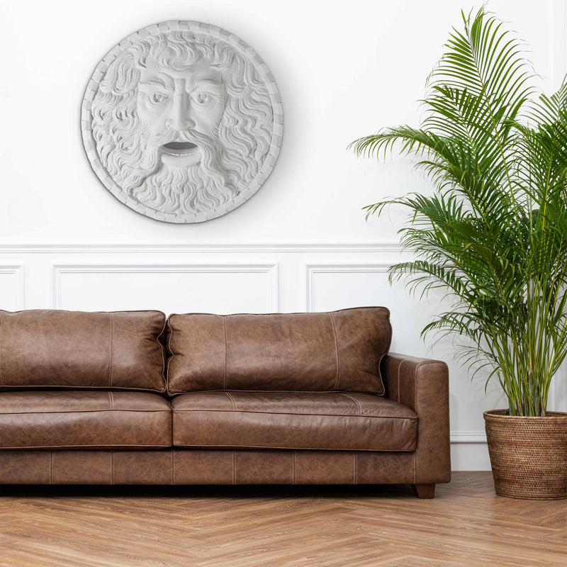 Bas-relief de Chronos - Sculpture murale Bocca