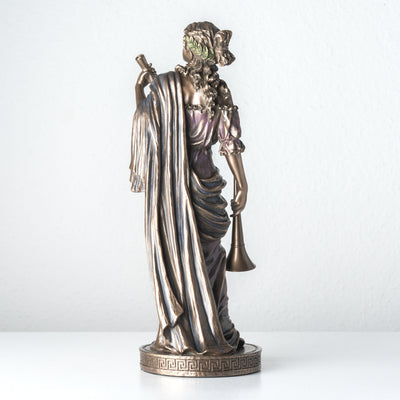 Clio – Muse de l’Histoire (Sculpture en bronze à froid)