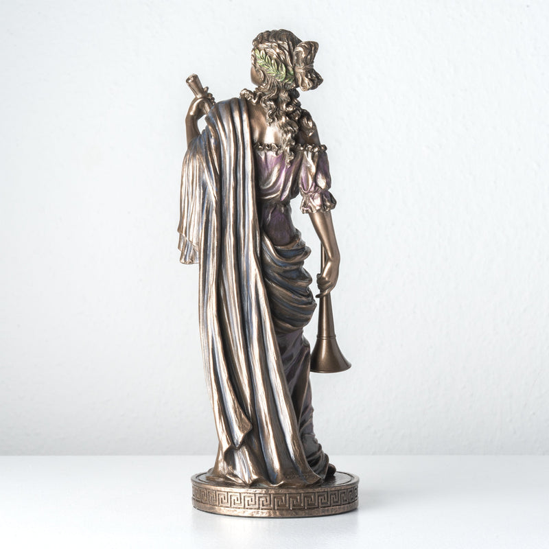 Clio – Muse de l’Histoire (Sculpture en bronze à froid)