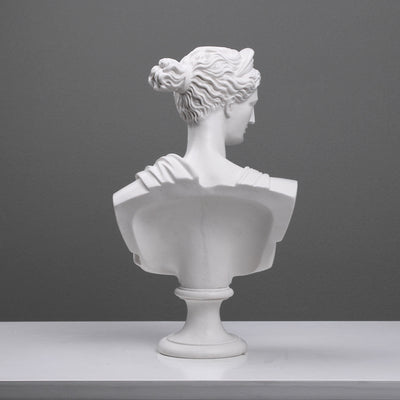 Bustes d’Apollon et Diane en Paire (Statues de Dieux Grecs)