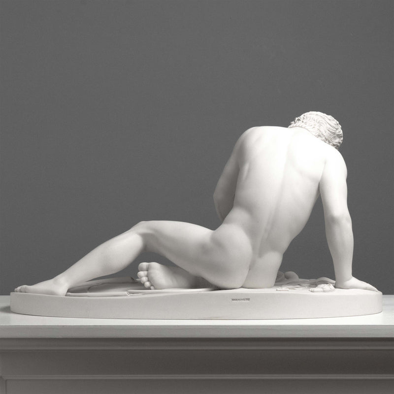 Statue du Galate mourant – Sculpture du gladiateur blessé