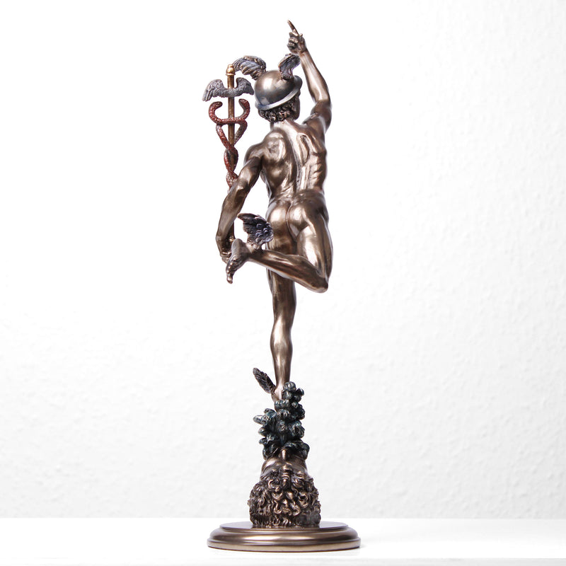 Statue Hermes Giambologna (Bronze coulé à froid)