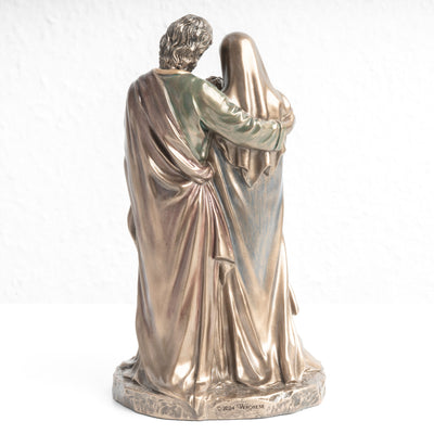 Statue de la Sainte Famille – Protectrice des Familles Chrétiennes (Sculpture en Bronze à Froid)