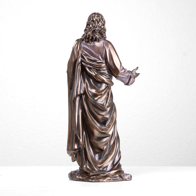 Statue de Jésus en Bronze (Sculpture en bronze coulé à froid du Christ)