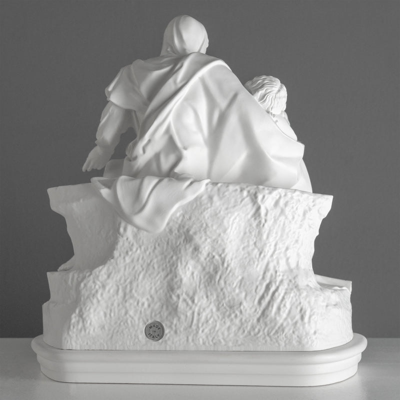 Sculpture de la Pietà de Michel-Ange – Statue Blanche (Musées du Vatican)
