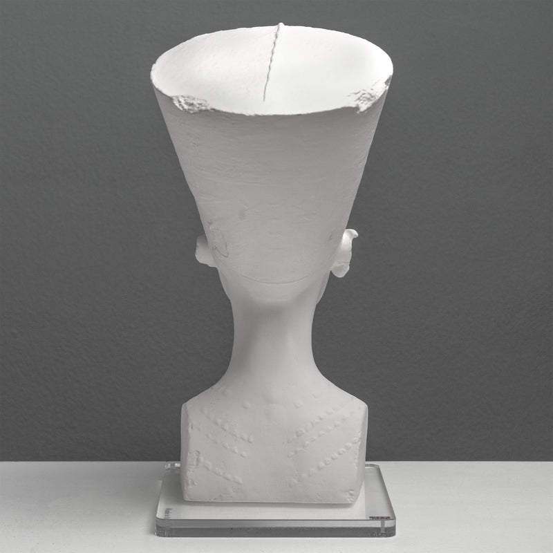 Buste de Néfertiti – Statue Blanche (Musée Égyptien de Berlin)