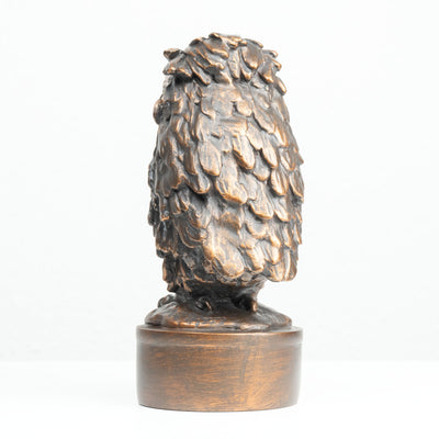 Statue de Hibou de Giambologna (Sculpture en Bronze Coulé à Froid)