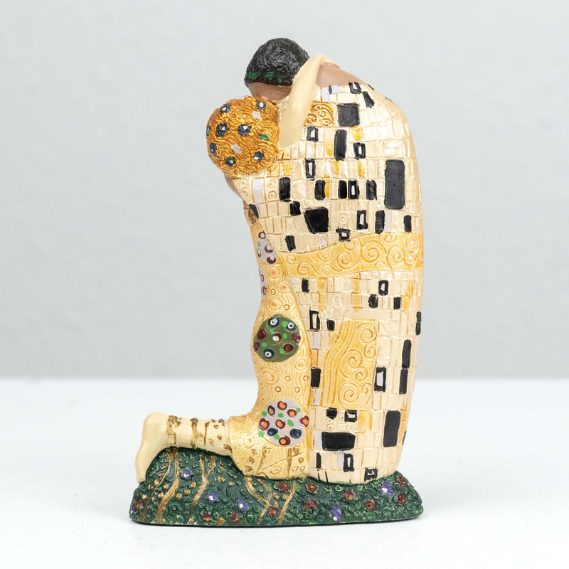 Sculpture Le Baiser de Klimt (Petite Statue d&