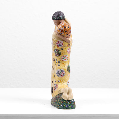 Sculpture Le Baiser de Klimt (Statue des amoureux)