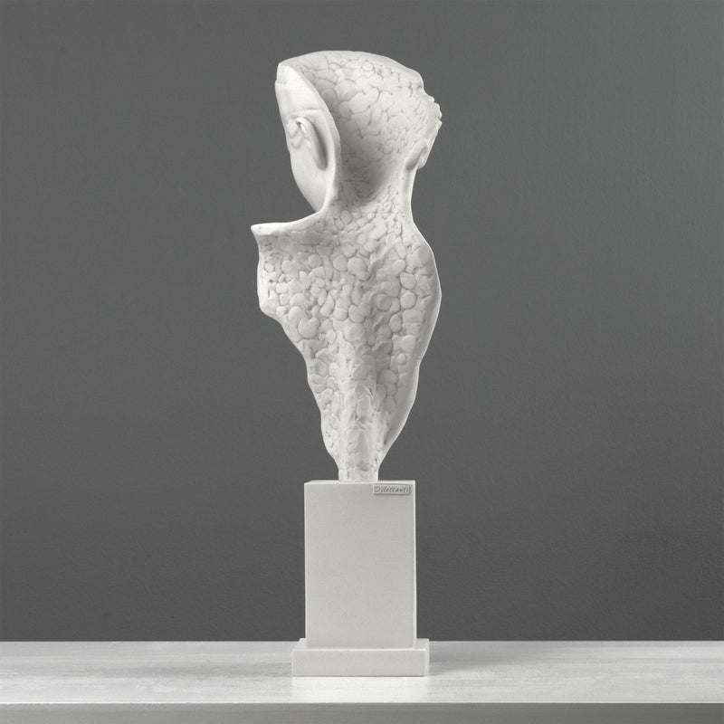 Sculpture buste Serenity – Représentation moderne d’une jeune femme