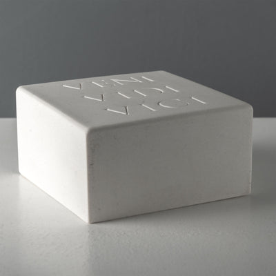 Serre-Livres Veni Vidi Vici – Sculpture d’Inscription Romaine