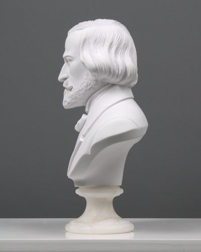 Buste de Verdi - sculpture en marbre