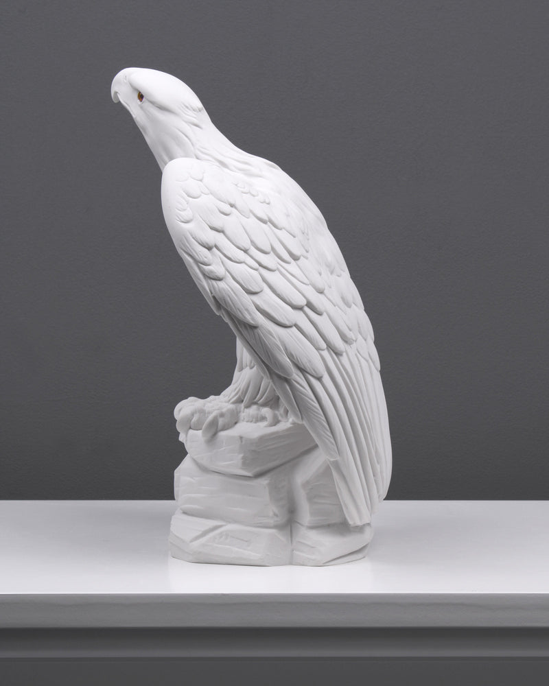 Statuette Aigle - sculpture en marbre