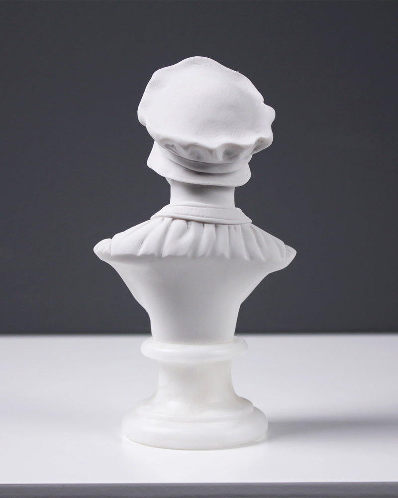 Buste de Machiavel - sculpture en marbre