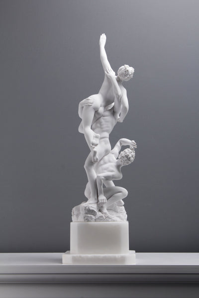 Statue Enlèvement des Sabines (Jean Bologne) - sculpture en marbre