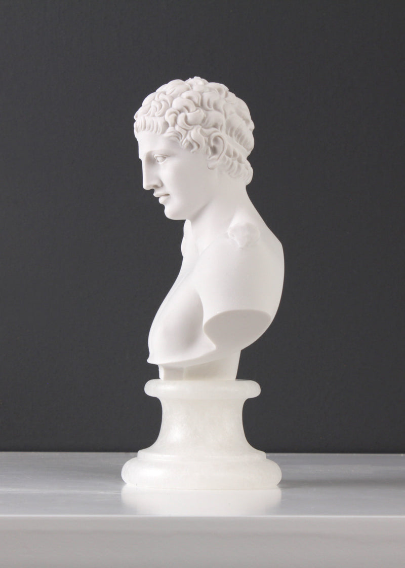 Buste Hermès (petite taille) - sculpture en marbre