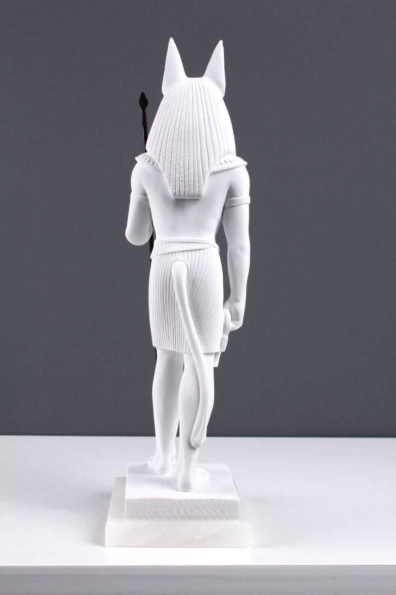 Sculpture Anubis - sculpture en marbre