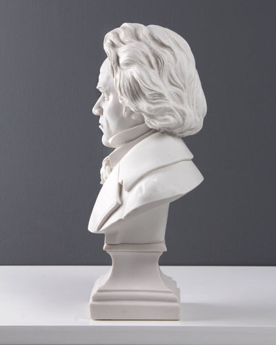 Buste de Beethoven - sculpture en marbre