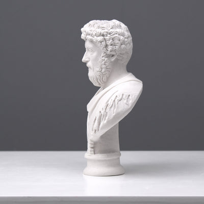 Buste de Marcus Aurelius - Empereur romain - sculpture en marbre