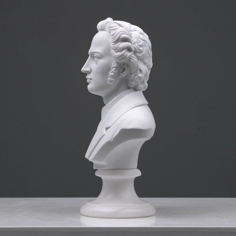 Chopin Buste Sculpture (Petit)