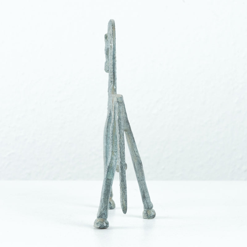 Statuette de cheval grec (petite taille, bronze vert)