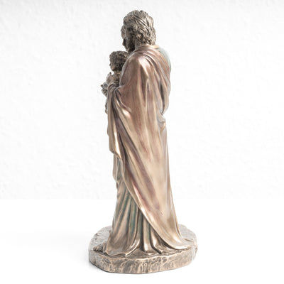 Statue de la Sainte Famille – Protectrice des Familles Chrétiennes (Sculpture en Bronze à Froid)