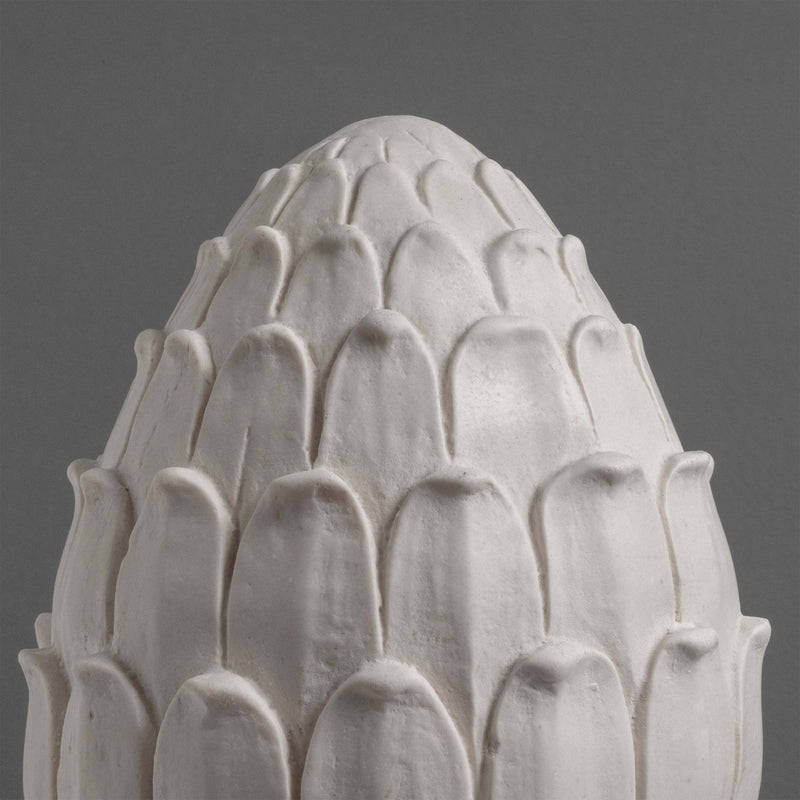 Paire de 2 Grandes Sculptures d’Artichaut de Jardin (Ornements Décoratifs)