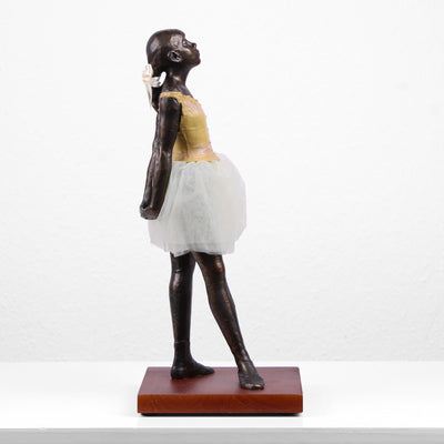 Grande Sculpture de la Petite Danseuse de Degas (Statue en bronze coulé à froid)