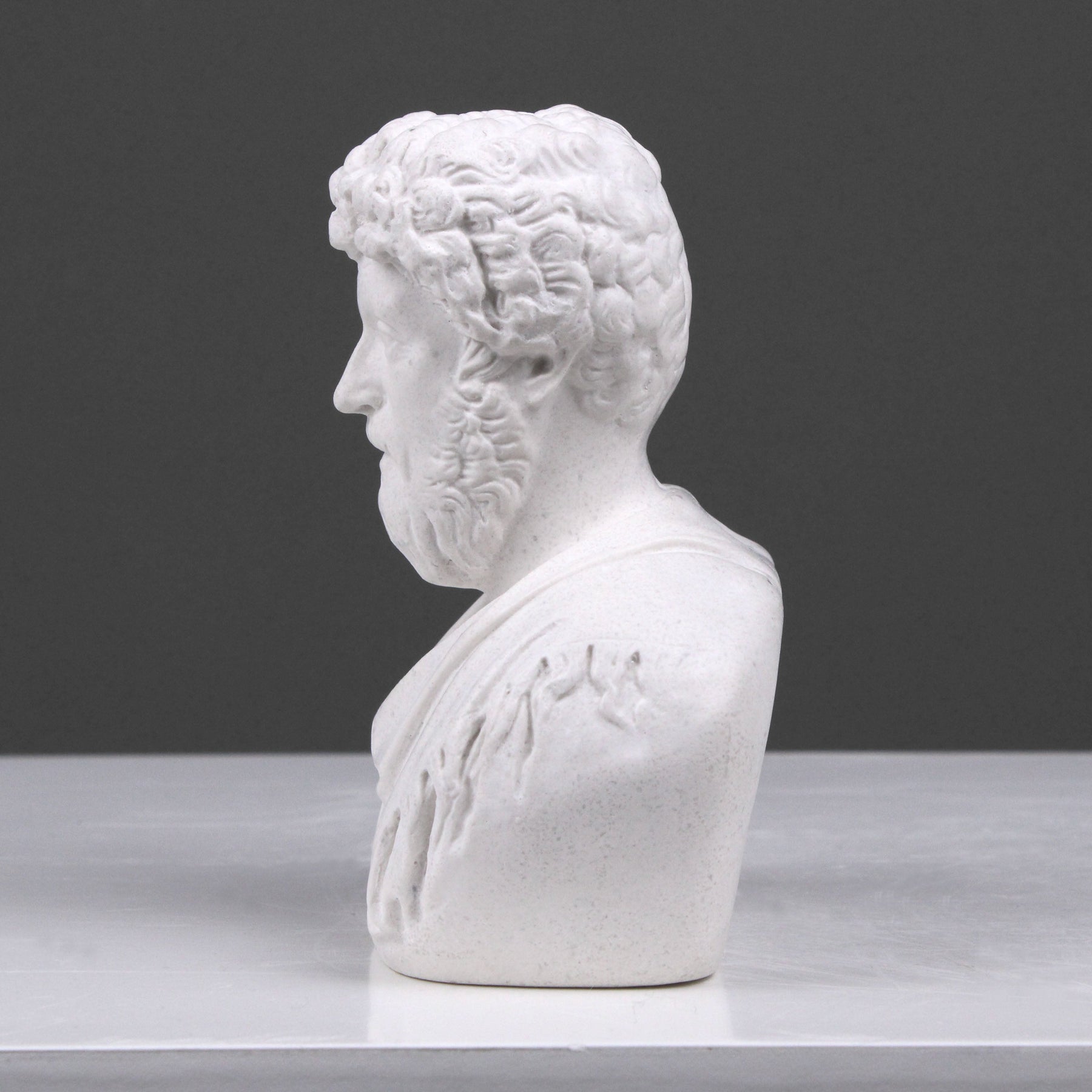 Serre-livres statue black & white assis en fonte - 12 cm Serre-livres statue black & white assis en fonte - 12 cm