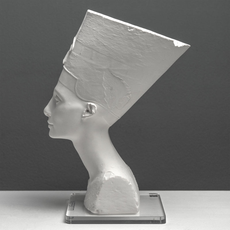 Buste de Néfertiti – Statue Blanche (Musée Égyptien de Berlin)