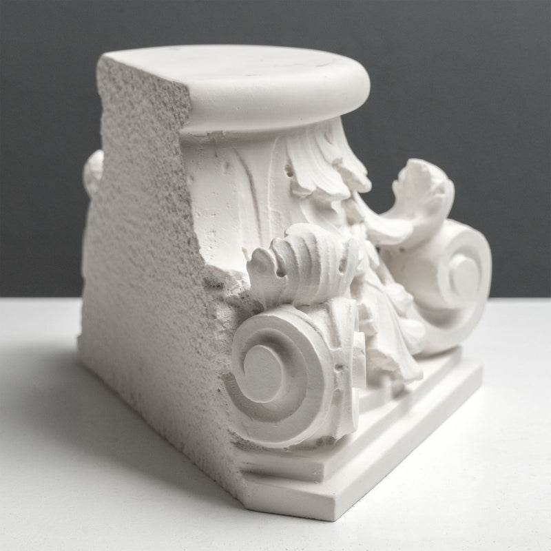 Statue de Chapiteau Romain – Sculpture d’Architecture Classique