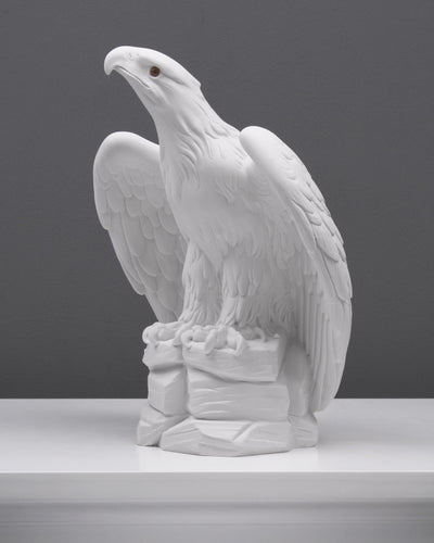 Statuette Aigle - sculpture en marbre